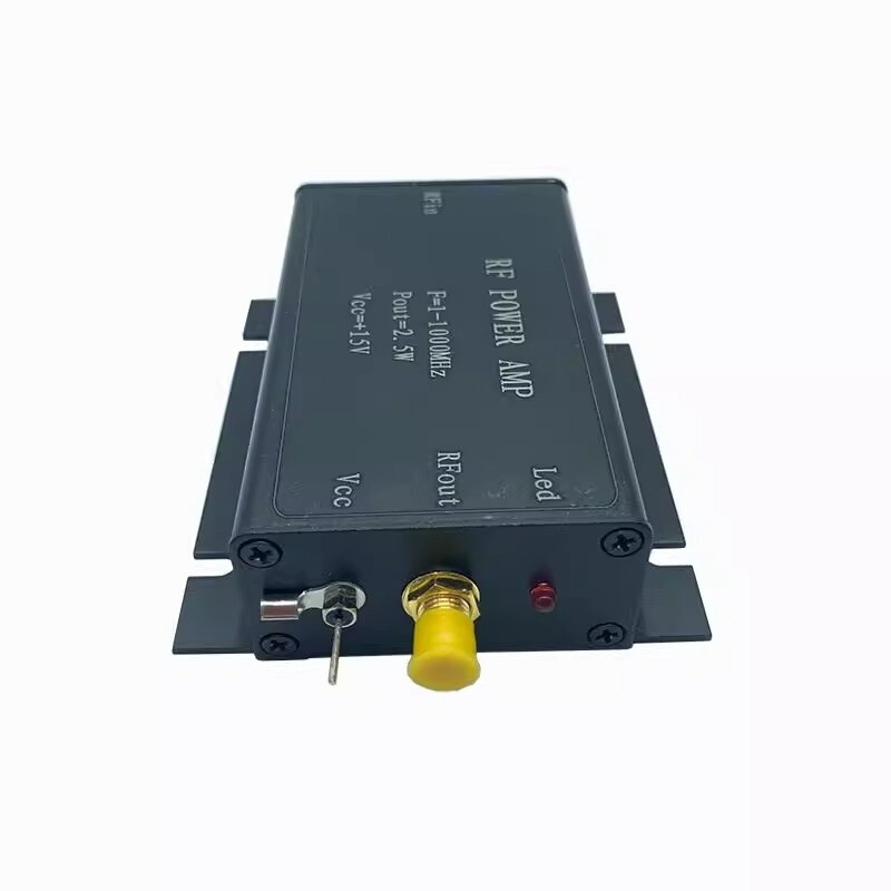 2.5W Radio RF Power Amplifier FM 1-1000MHz 2mW In 1-2.5W Out Power Amplifier USA