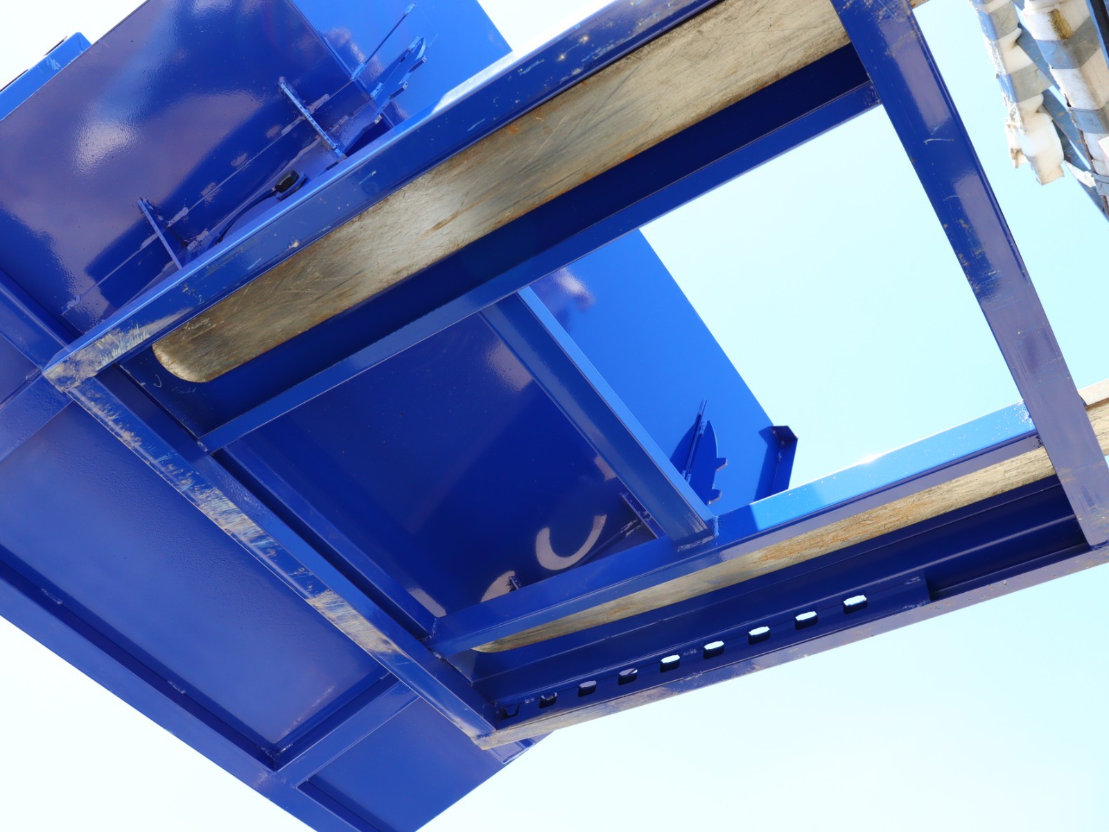 1.5 CY Self Dumping Trash Hopper Dumpster for Forklift/Skid Steer | 6000LB Load