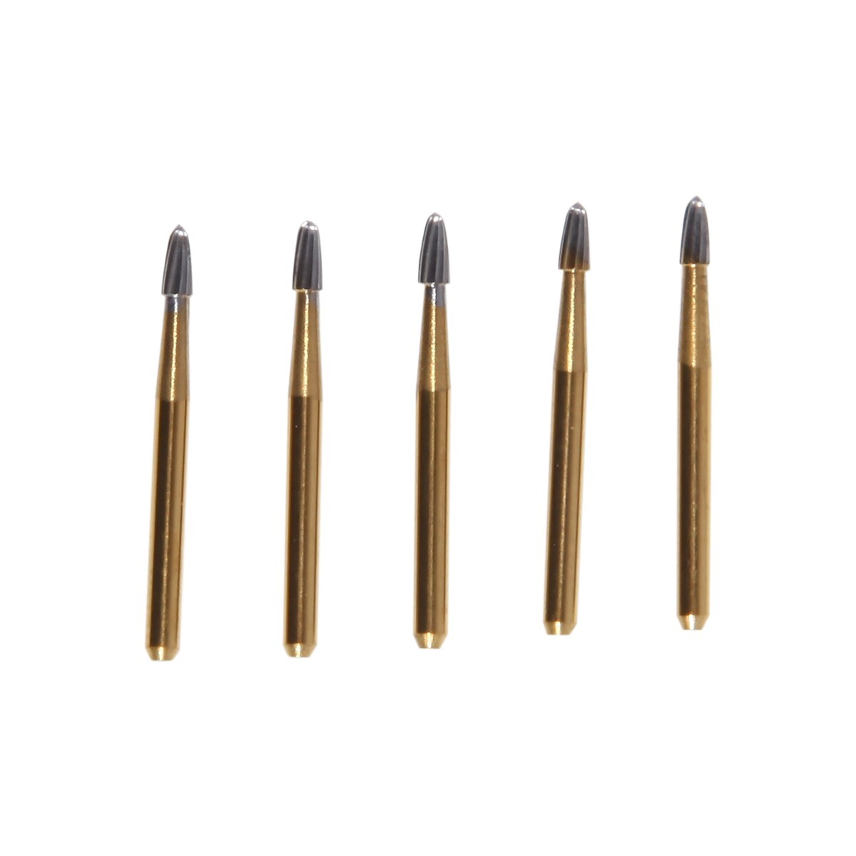 10Pcs Dental Tungsten Carbide Burs Trimming & Finishing Egg Football FG 7404 ns