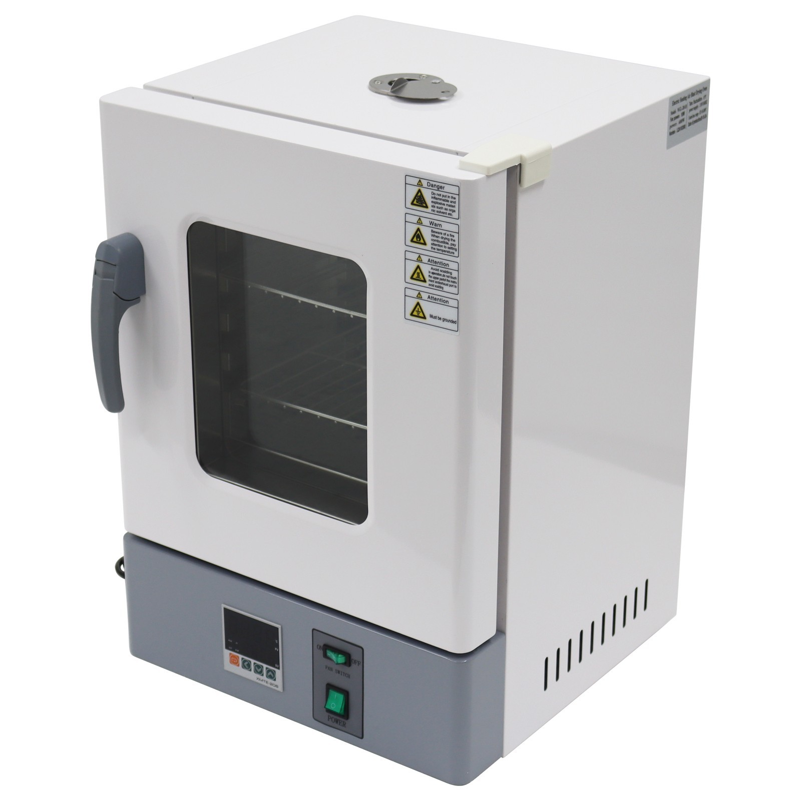 Lab Digital Forced Air Convection Drying Oven Stainless Steel Liner 2 Layers
