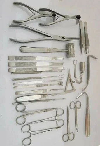 orthopaedic instruments 25 pcs kit set Stainless Steel