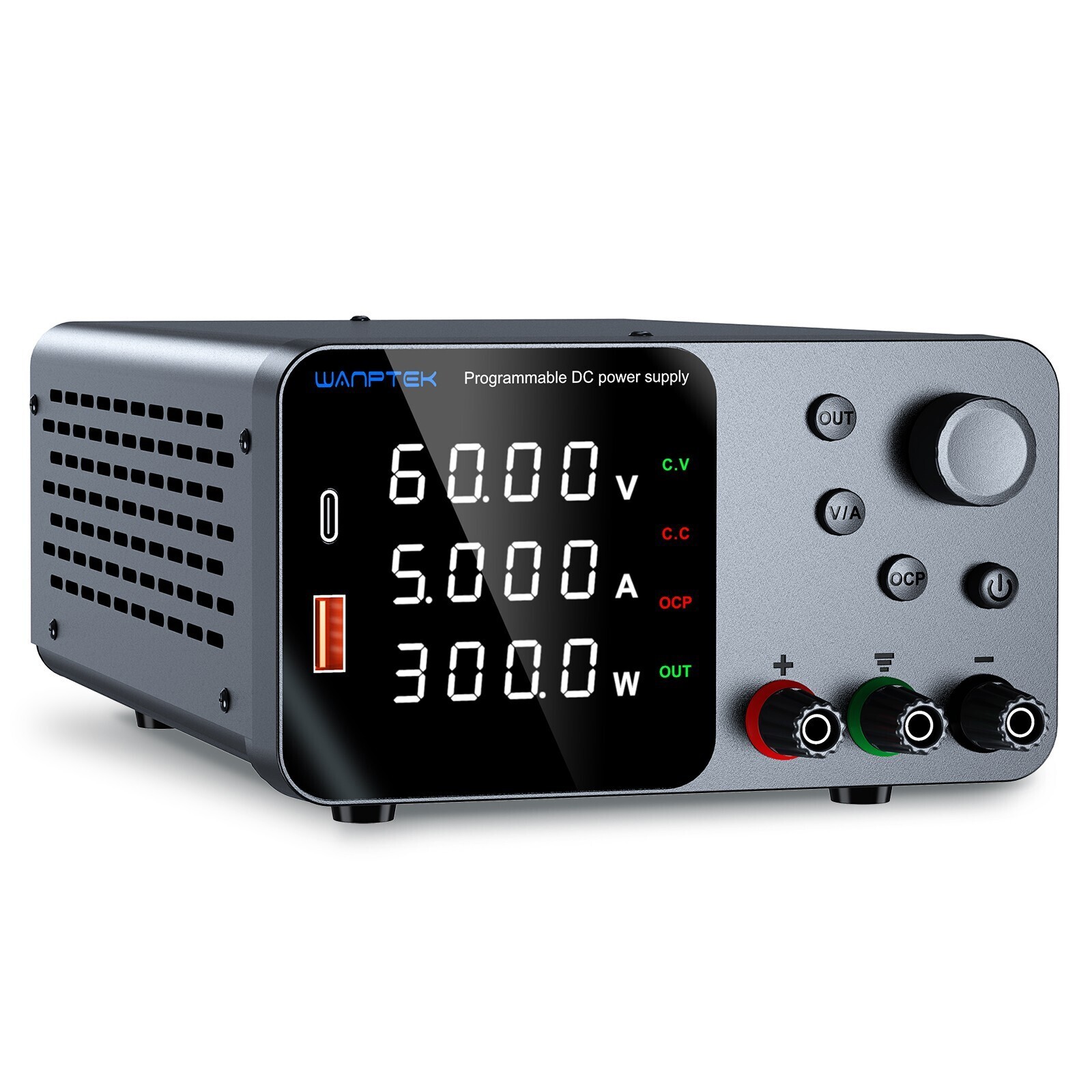 DC Adjustable 0-30V 0-5A 10A Lab Power Supply Precision Variable Bench Switching