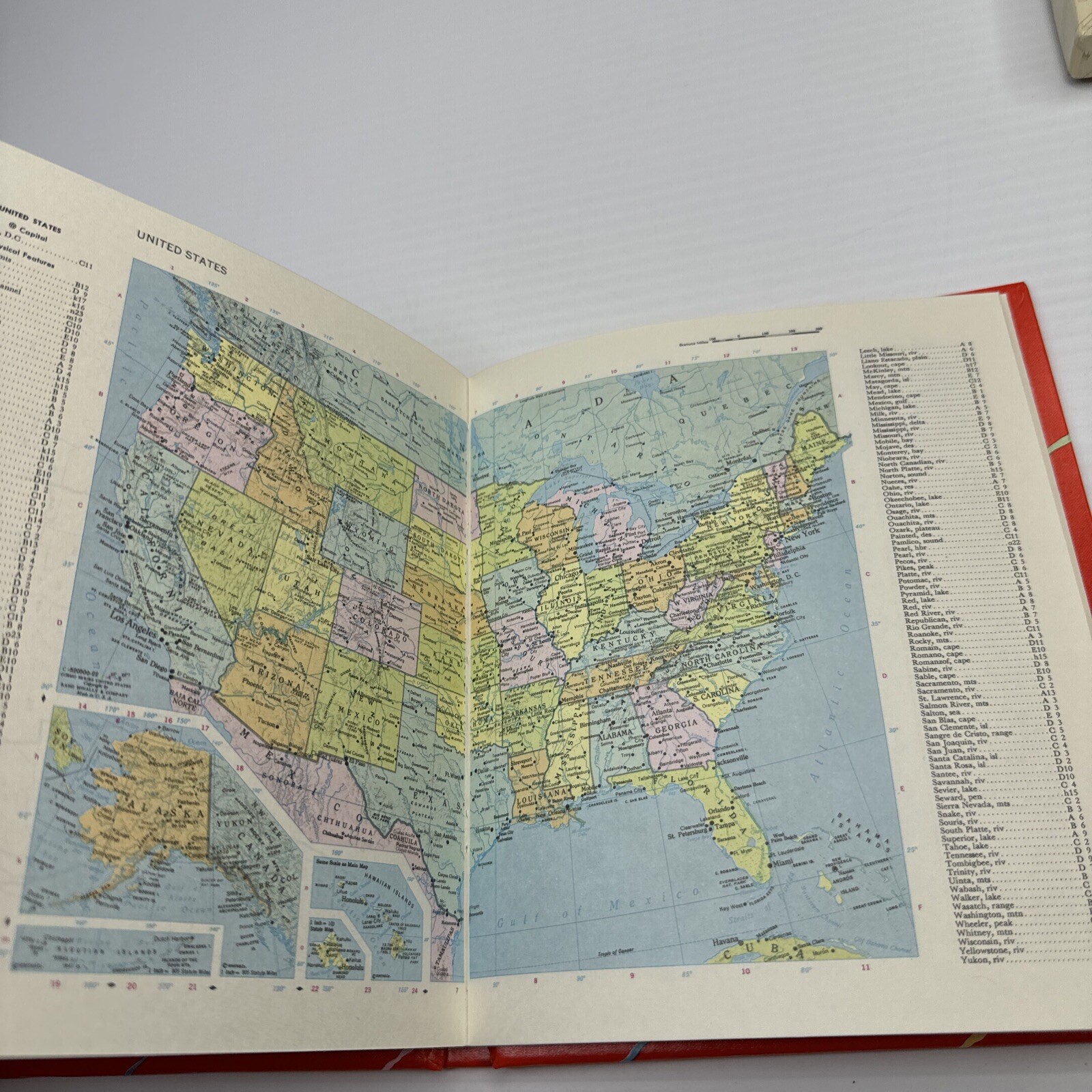 Great Escapes Travel Journal 1984 Vintage Hallmark with Box Red Travel Journal