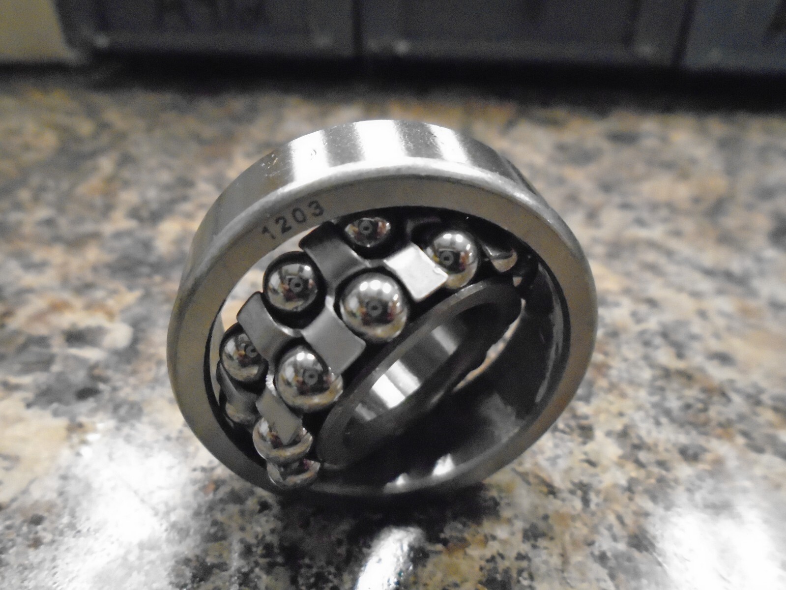 NMD 1203 DOUBLE ROW SELF ALIGNING BALL BEARING 17X40X12 mm BAB6