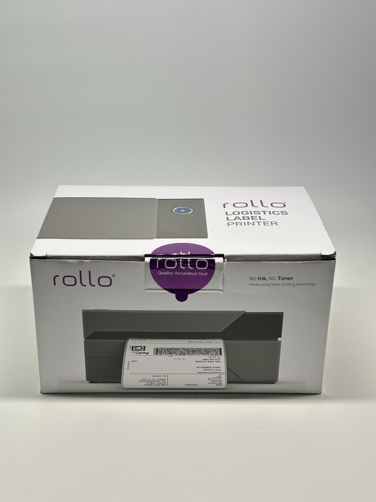 Rollo X1038 4×6 Thermal Shipping Label Printer USB Open Box New