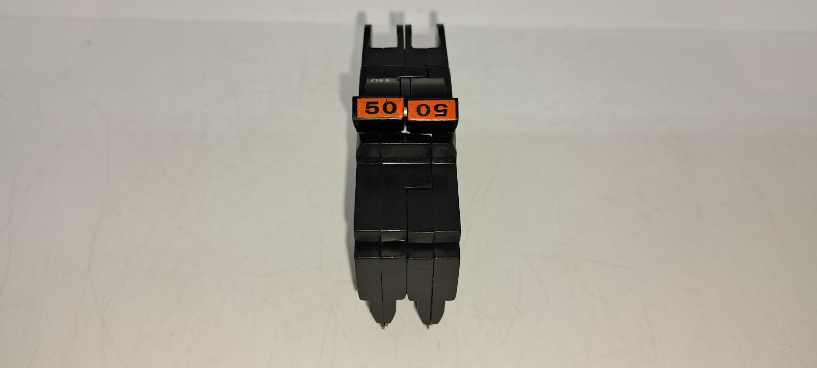 FPE Federal Pacific NC250 2 Pole 50 Amp Circuit Breaker Red Handle