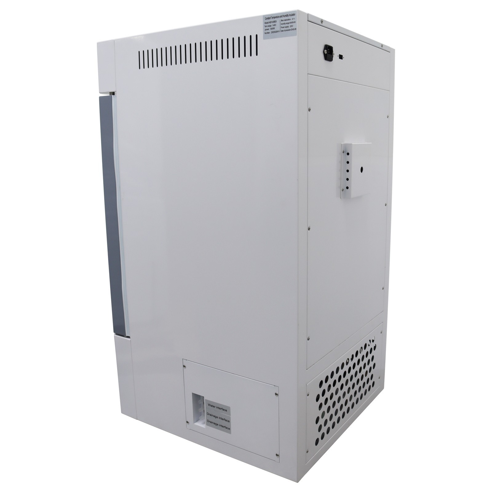80L Constant Temperature And Humidity Incubator 220V 600W 45-95%RH Temp Adjust