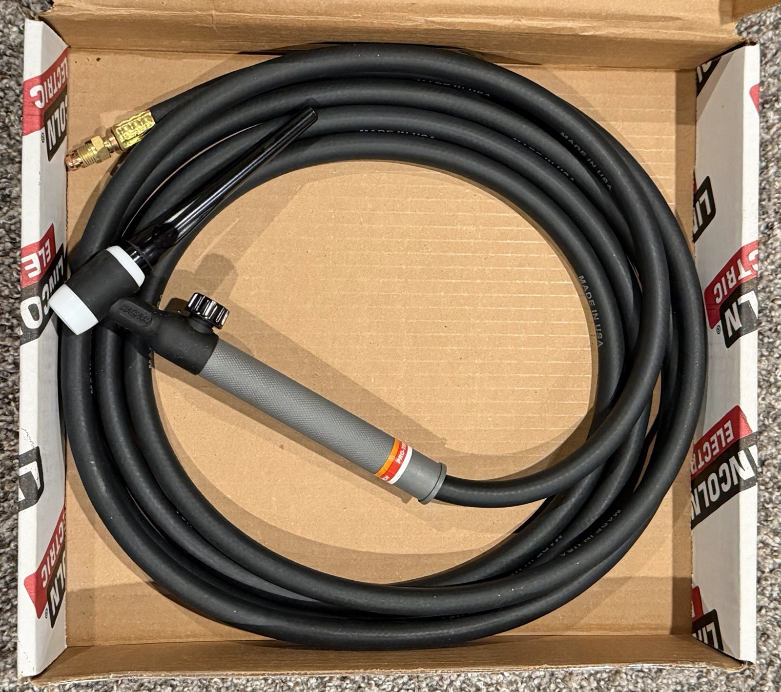 Lincoln Electric K1782-6 PTA-17V Pro-Torch TIG Torch 12.5ft 1pc