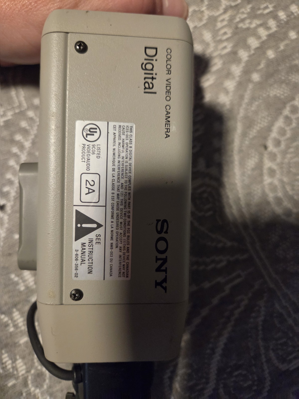 Sony Digital Color Video Camera Box/Body CCTV Wired Auto Iris BLC Day/Night