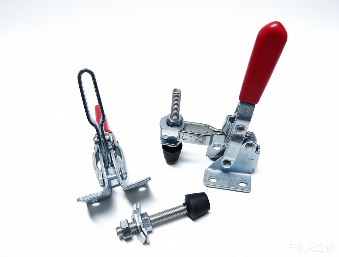US Stock 4pcs 101A 50Kg 110 Lbs Capacity Metal Vertical Type Toggle Clamp