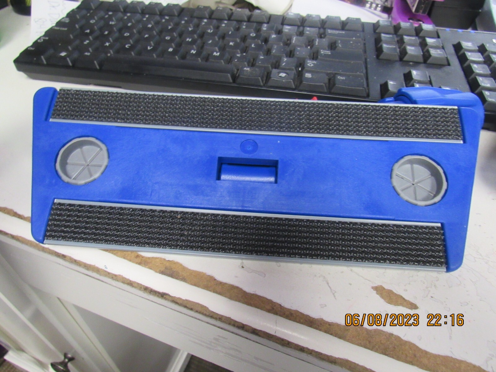 Filmop Blue Hook & Loop Fastener Strip Frame w/ Strips