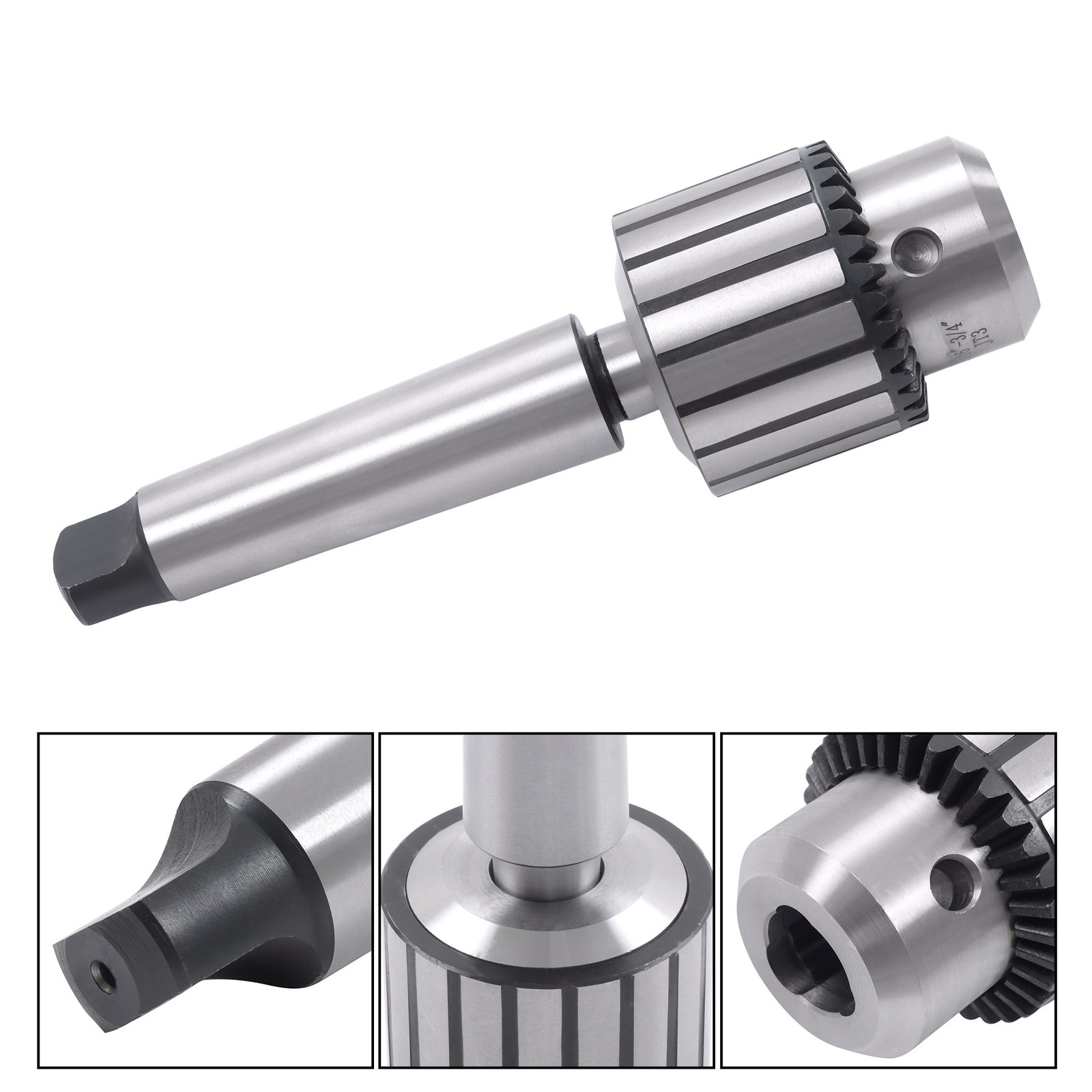 3/4″ Heavy Duty Keyed Drill Chuck 4MT Shank Industrial MT4 Shank Chuck Keyed