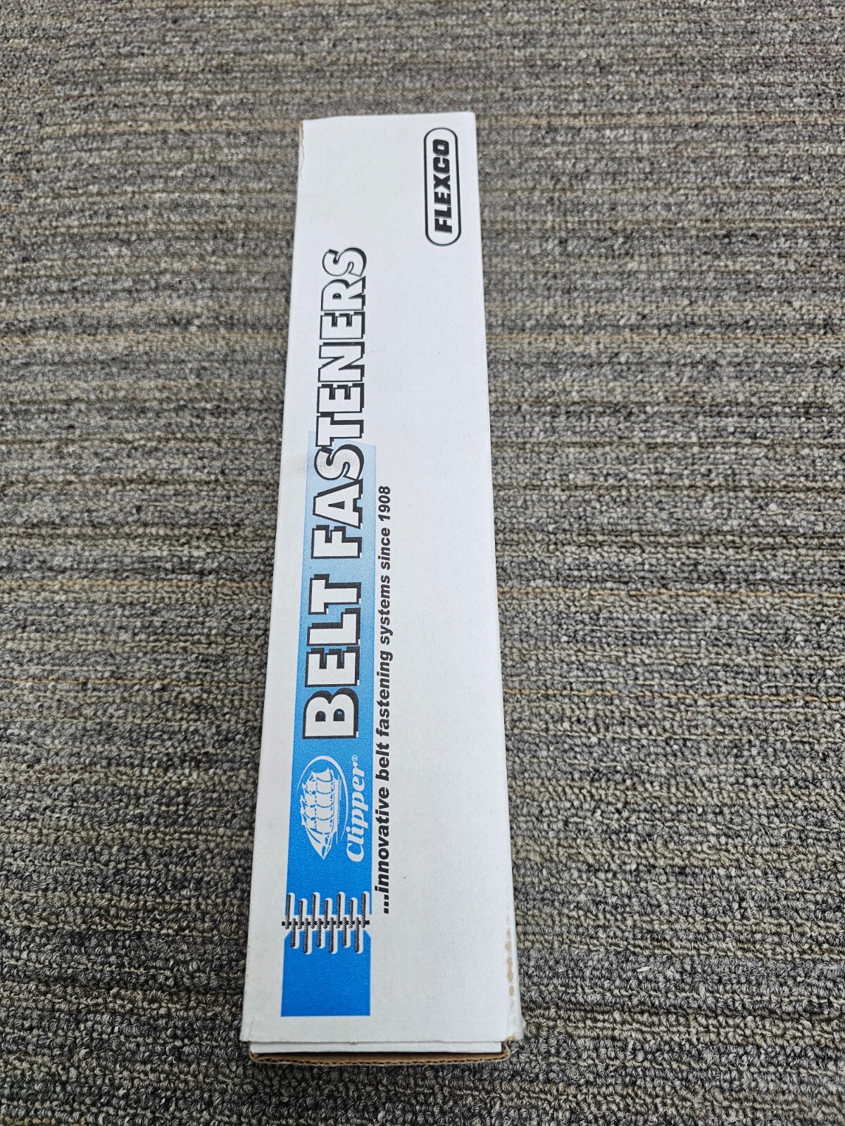 (QTY 12) FlexCo Clipper Belt Fasteners Carded High Tensile 3HT-Wide 05362 12″