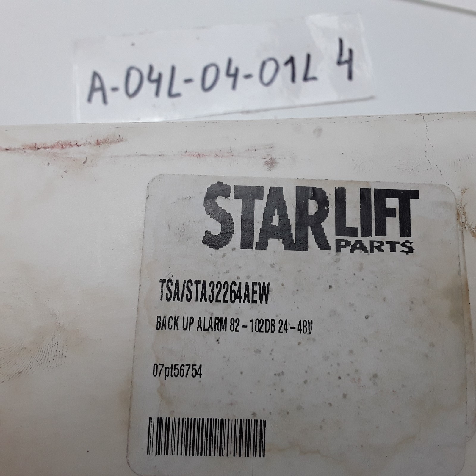 Self-Adjusting Back-Up Alarm 24-48 VDC For Industrial and Commercial Vehicle