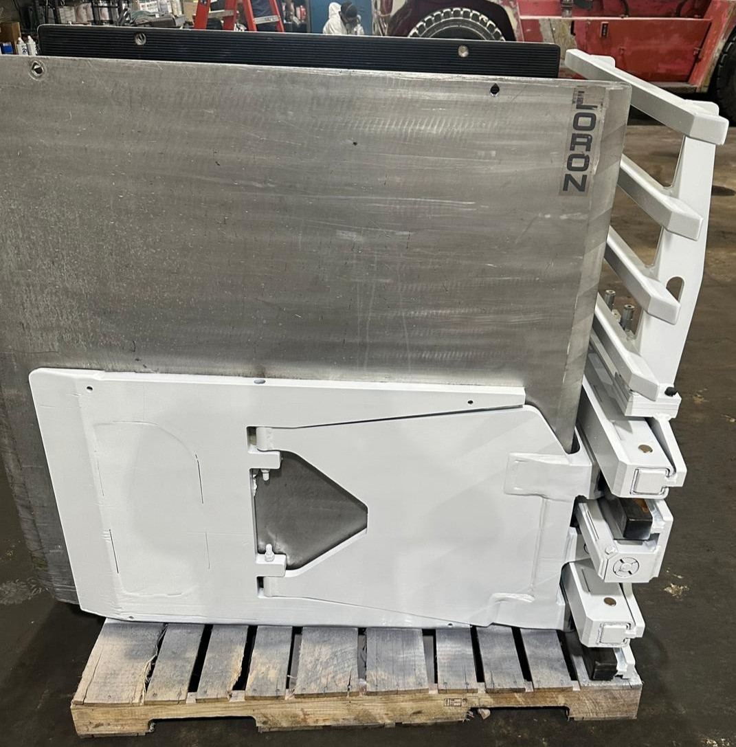 LORON Class 2 Carton Clamp 48″ x 48″ Pads Forklift Attachment 2,000 LB Capacity