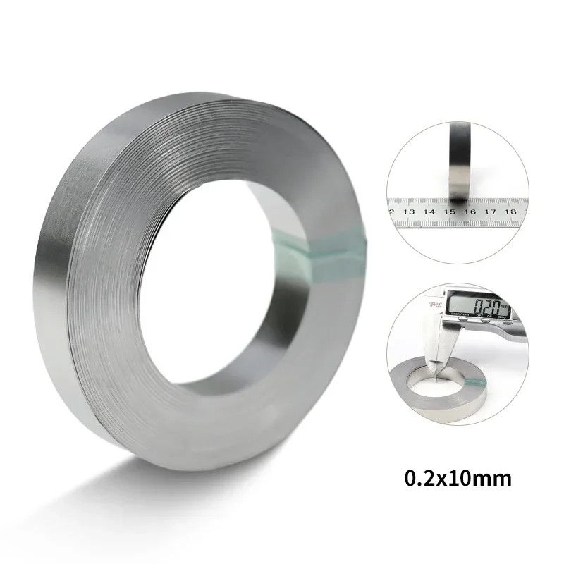 10M/Roll 18650 Li-Ion Battery Nickel Plated Strip Connector 0.1Mm 0.12Mm 0.15Mm