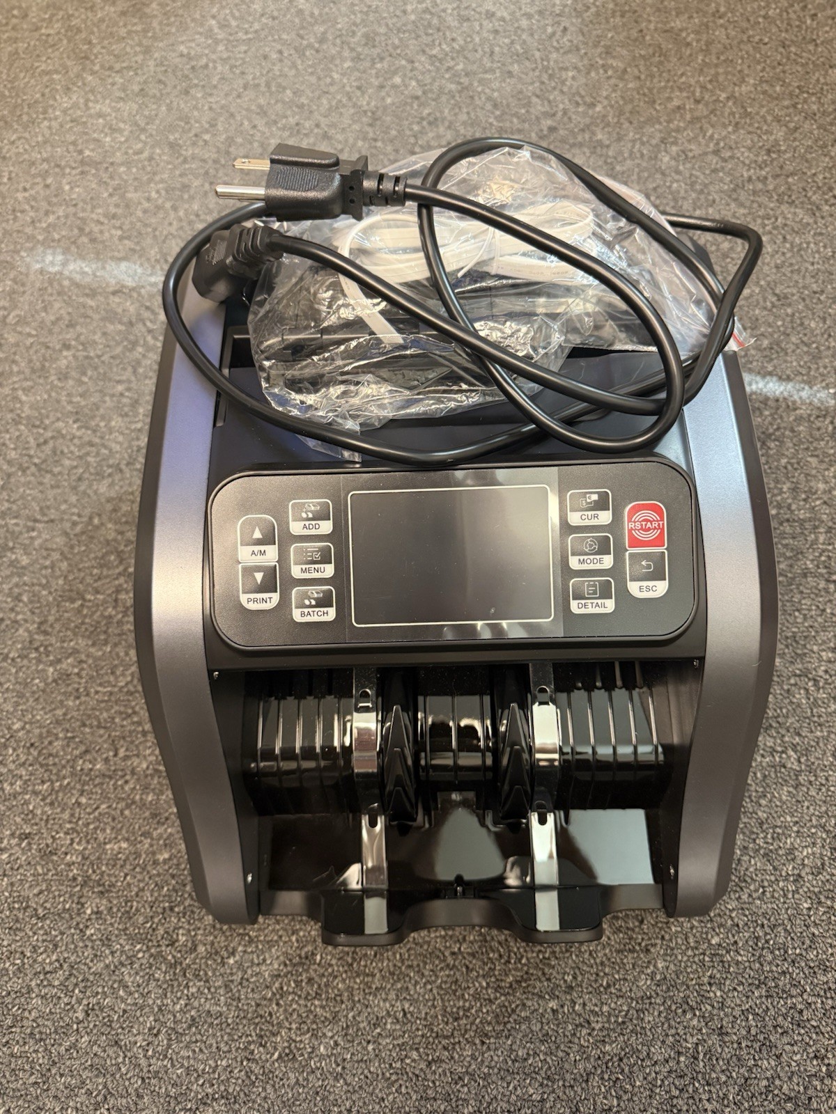 Aneken N60 Mixed Denomination Money Counter Machine UV/MG/IR