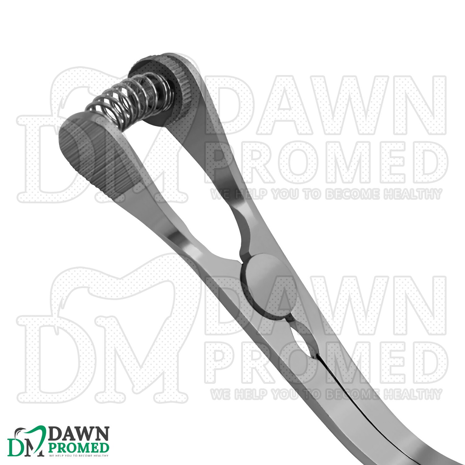 Glover Atraumatic Debakey Bulldog Clamp 3.5” Curved 4cm Jaw Surgical Instrument