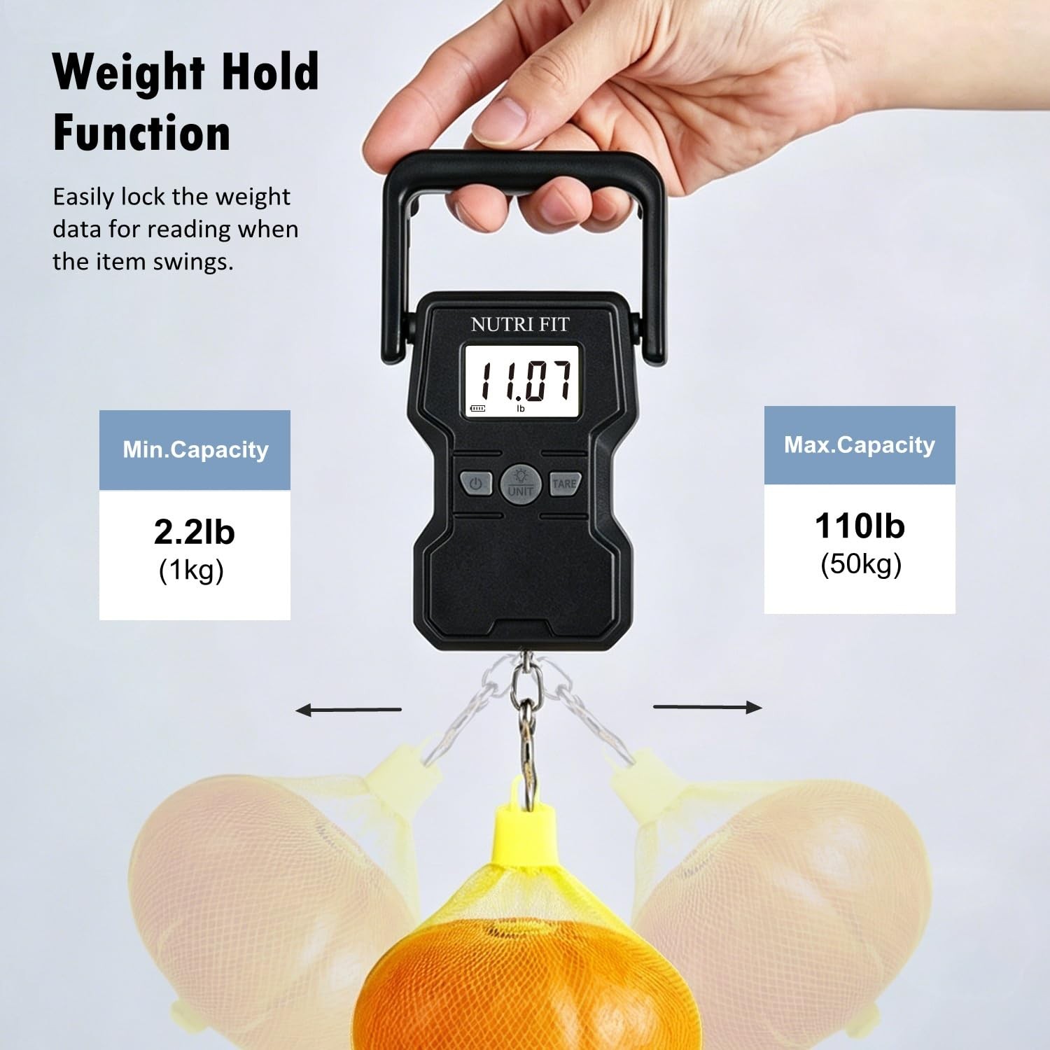 Luggage Weight Scale 110lb Hanging Luggage Scale for Suitcase