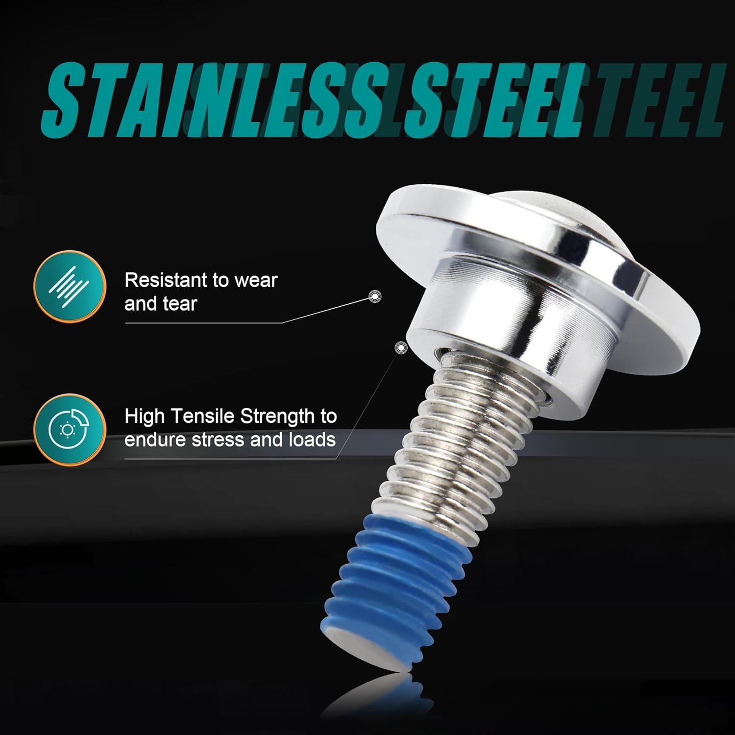Front Brake Disc Rotor Hardware Bolts and Washers for 2014-UP Touring Road Stree