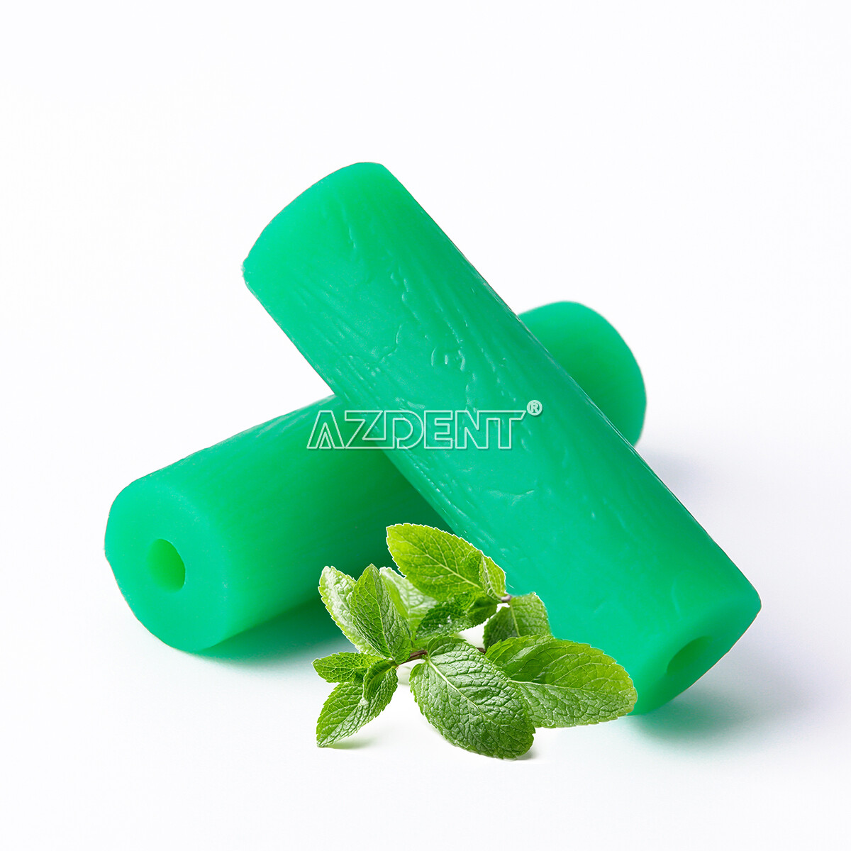 Dental Orthodontic Brackets Braces Aligner Trays Chewies Green/Mixed Colors