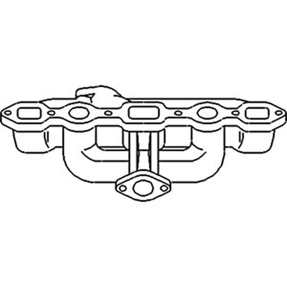 Vertical Manifold Fits International Replaces 406046R1