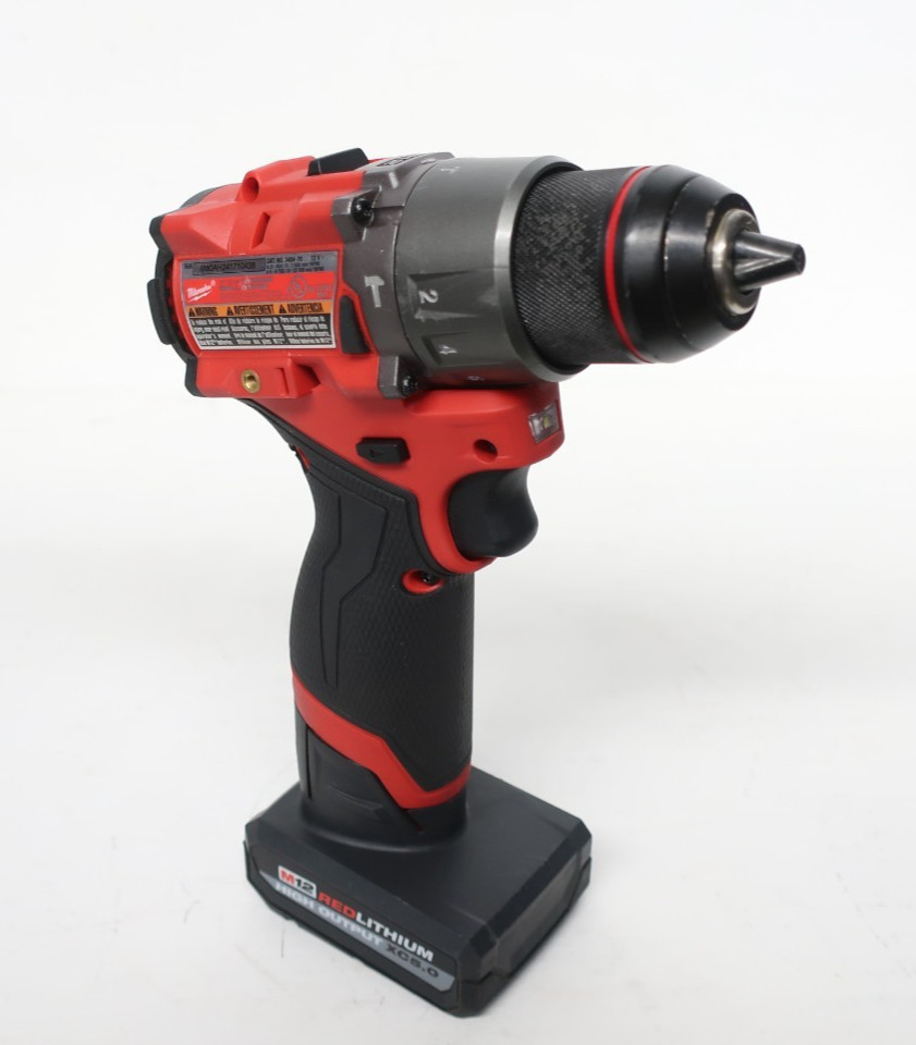 Milwaukee 3404-20 M12 FUEL 1/2″ Hammer Drill Driver w/ XC5.0 Battery