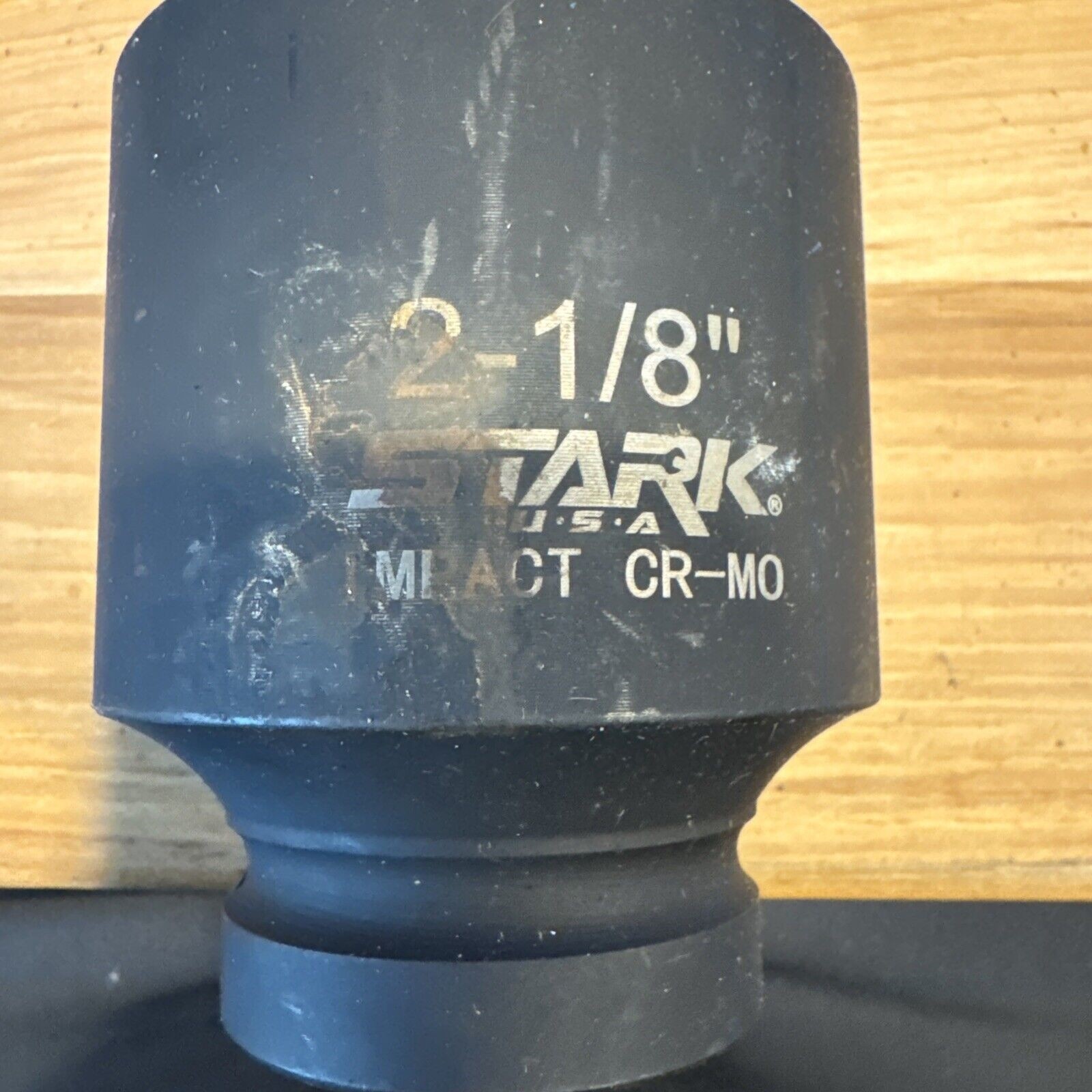 STARK 2-1/8” Industrial Impact Socket 1” Drive 6 Point Made in USA