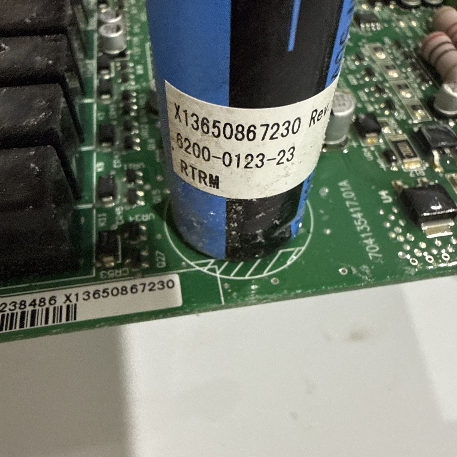 Trane Control Circuit Board 6400235203 Rev J