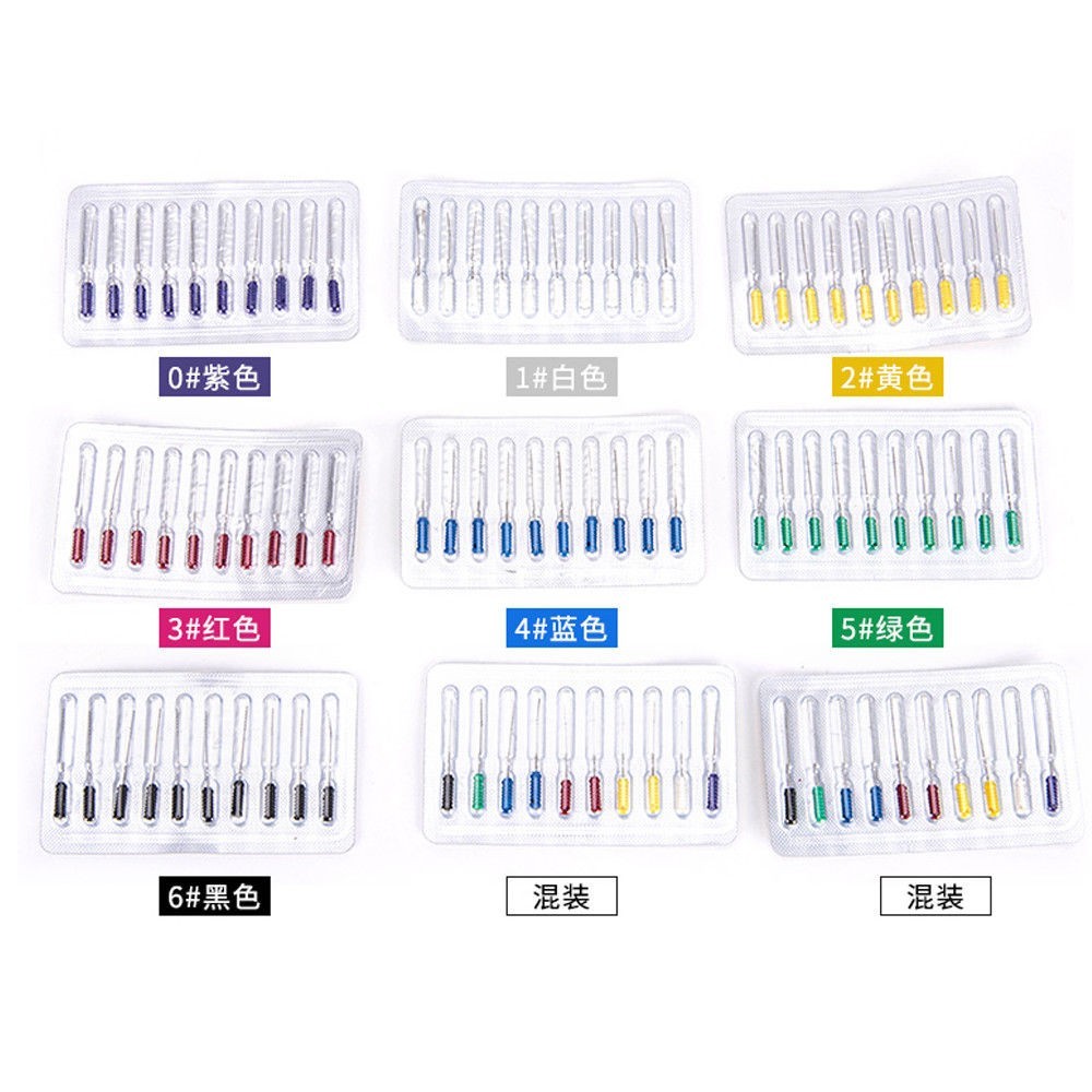 Dental Nerve Broach Barbed Broaches Endodontic Needles Root Canal Files 21/25mm