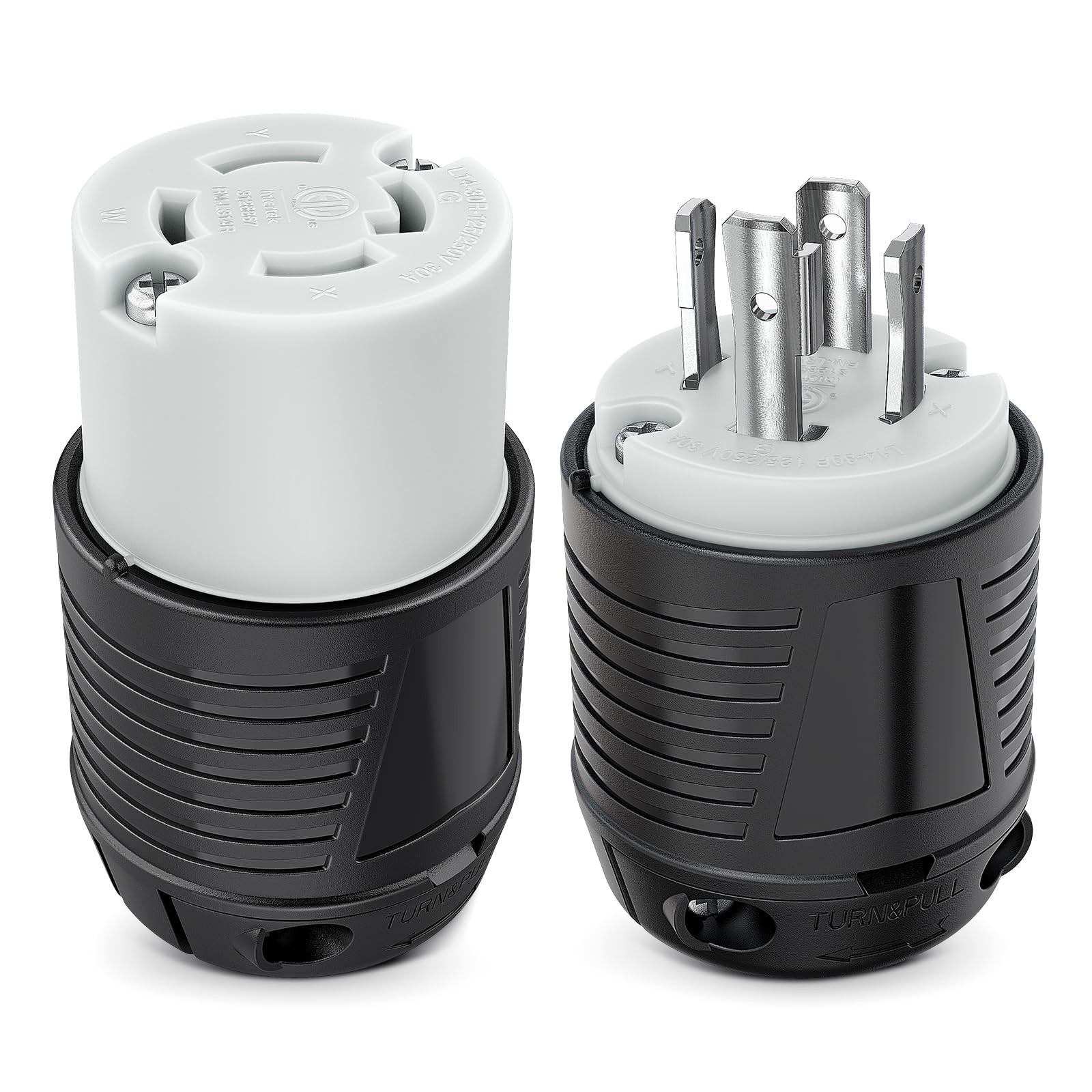 30Amp L14 30P L14 30R Male Female Locking Plug and Connector Generator Twist