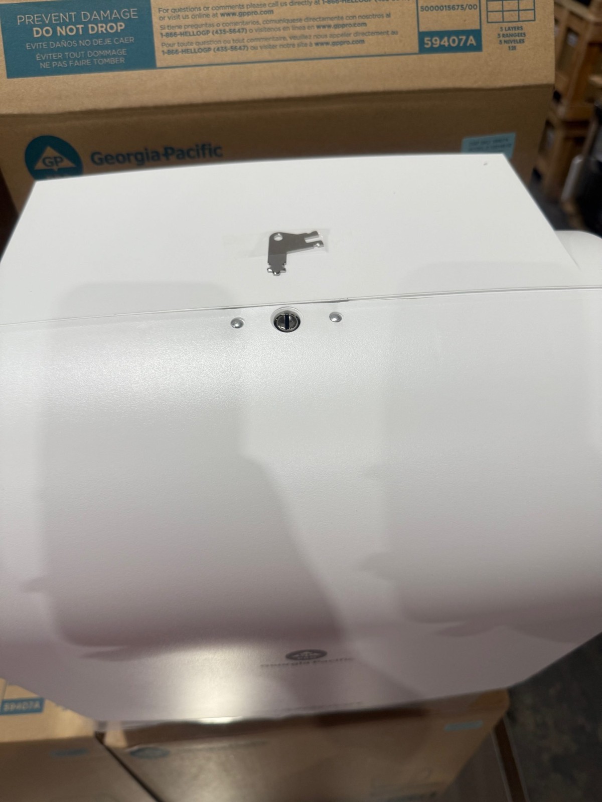 NEW GEORGIA PACIFIC 59407A MOTION-ACTIVATED PAPER TOWL DISPENSER