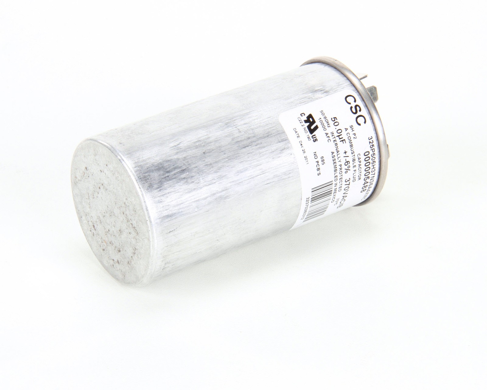 Manitowoc Ice Capacitor Run 50Mfd 370Vac 000005488 – Free Shipping + Geniune OEM