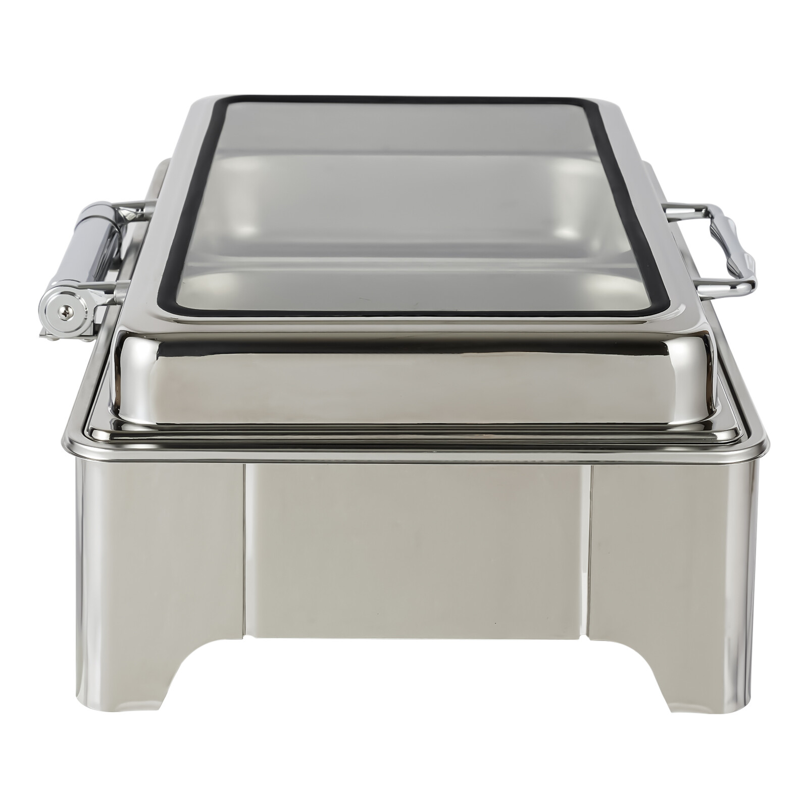 400W Electric Chafing Dish Buffet Catering Server Stainless Steel Food Warmer