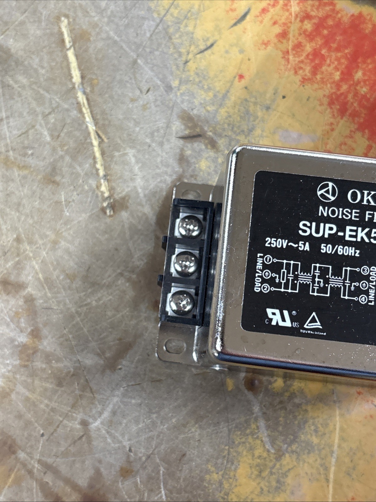 OKAYA Noise Filter SUP-EK5-ER-6 250V 5A 50/60HZ