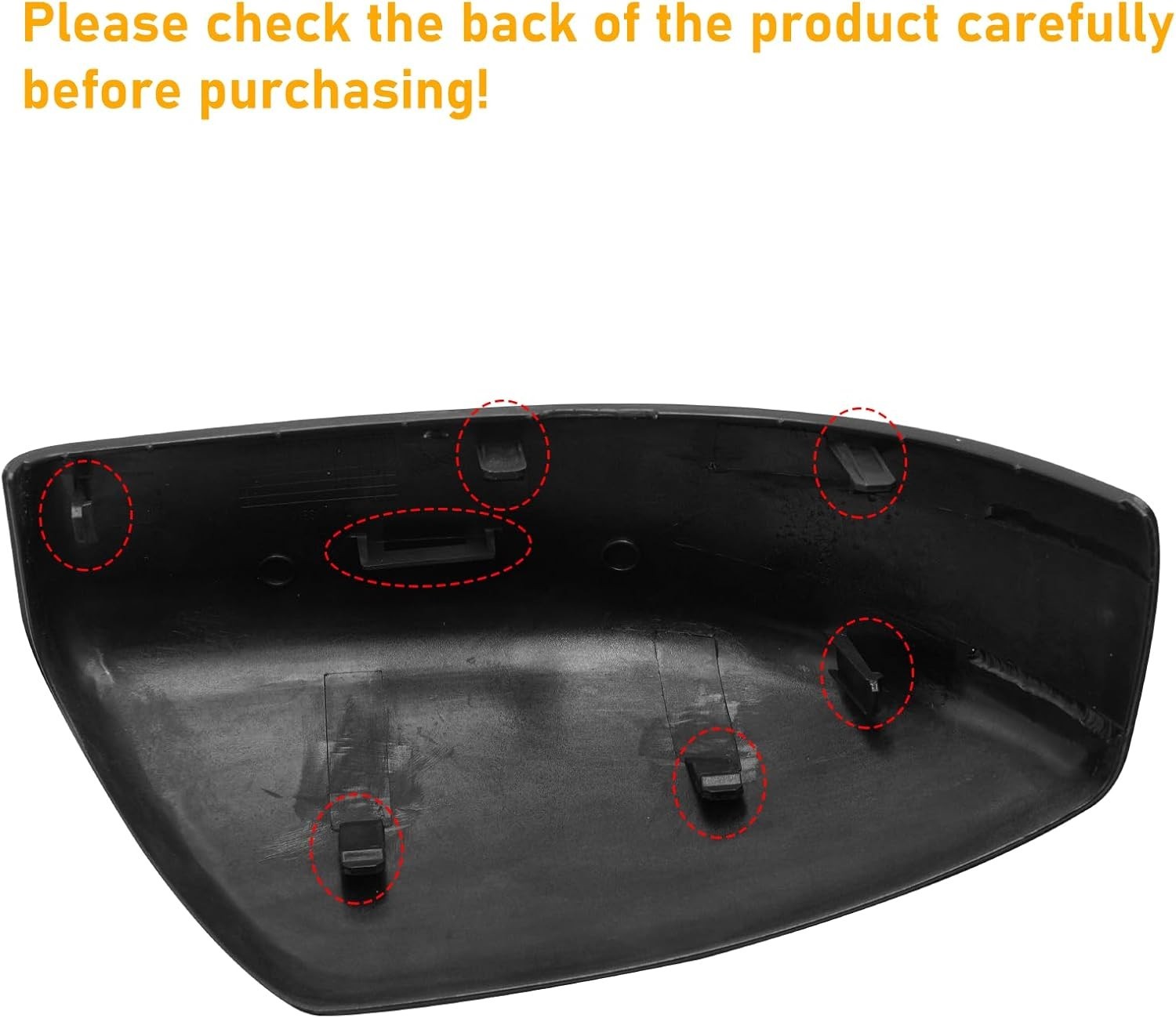 Left Side Mirror Cover Cap for Nissan Sentra 2013 2014 2015 2016 2017 2018 2019