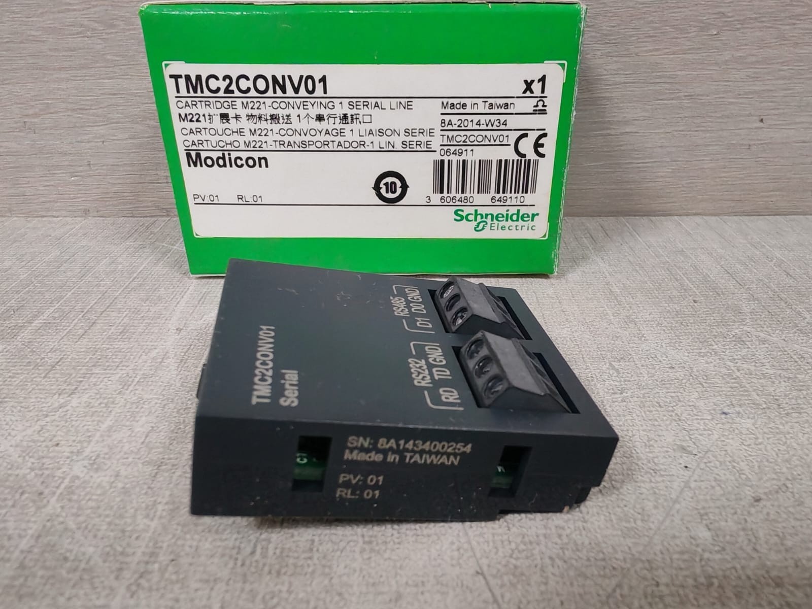 TMC2CONV01 Schneider Electric Modicon M221 Serial line cartridge