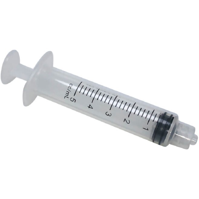 Endure Industries Luer Lock Syringes, Lot 191116, 5 Boxes of 100 (Total of 500)