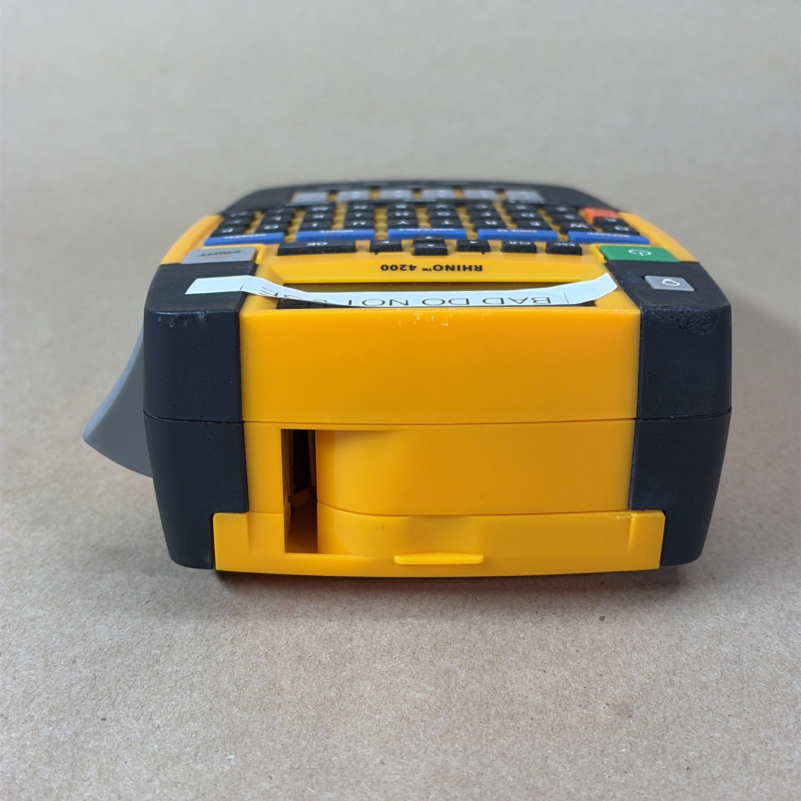 FOR PARTS DYMO Rhino 4200 Industrial Label Maker Unit Only NOT WORKING