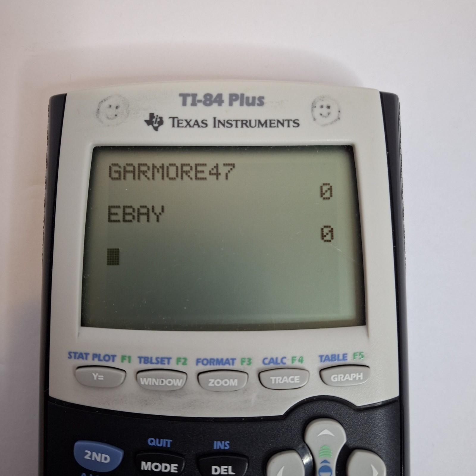 Texas Instruments TI-84 Plus Graphing Calculator Tested W/ Slip Cover