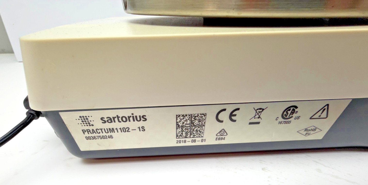 Sartorius Practum 1102-S Balance/scale 1.1kg 0.01g 2018 Tested