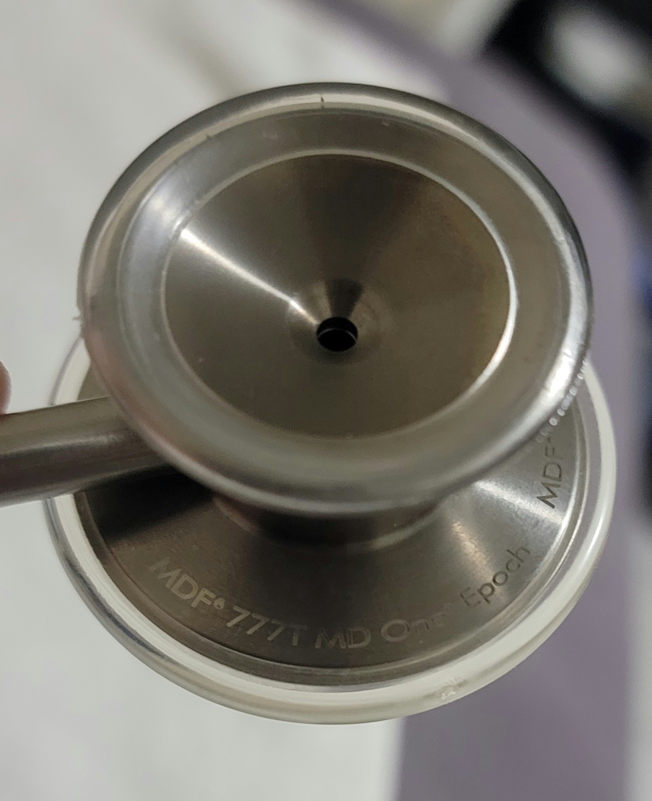 MDF MD One Epoch Titanium-Dual Head Stethoscope w/accessories