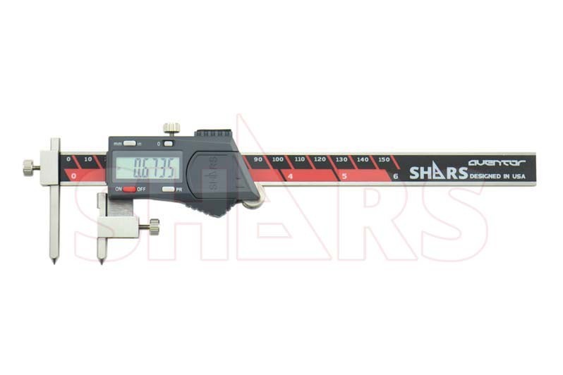 6″/150mm DPS IP54 Digital Electronic Offset Centerline Caliper New S]