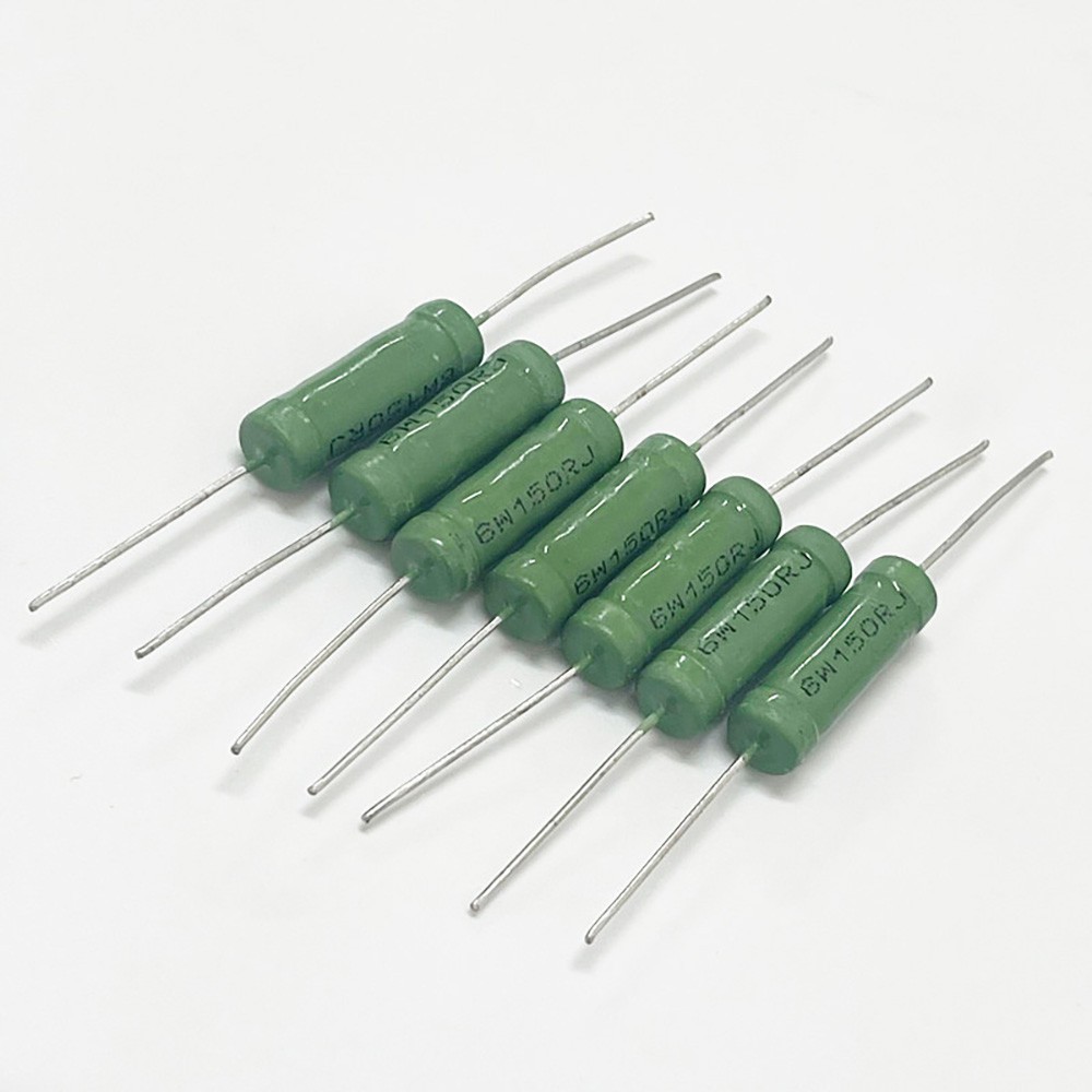 6W 10W Wirewound Resistors Axial Leaded 5% Resistor Through Hole 5pcs