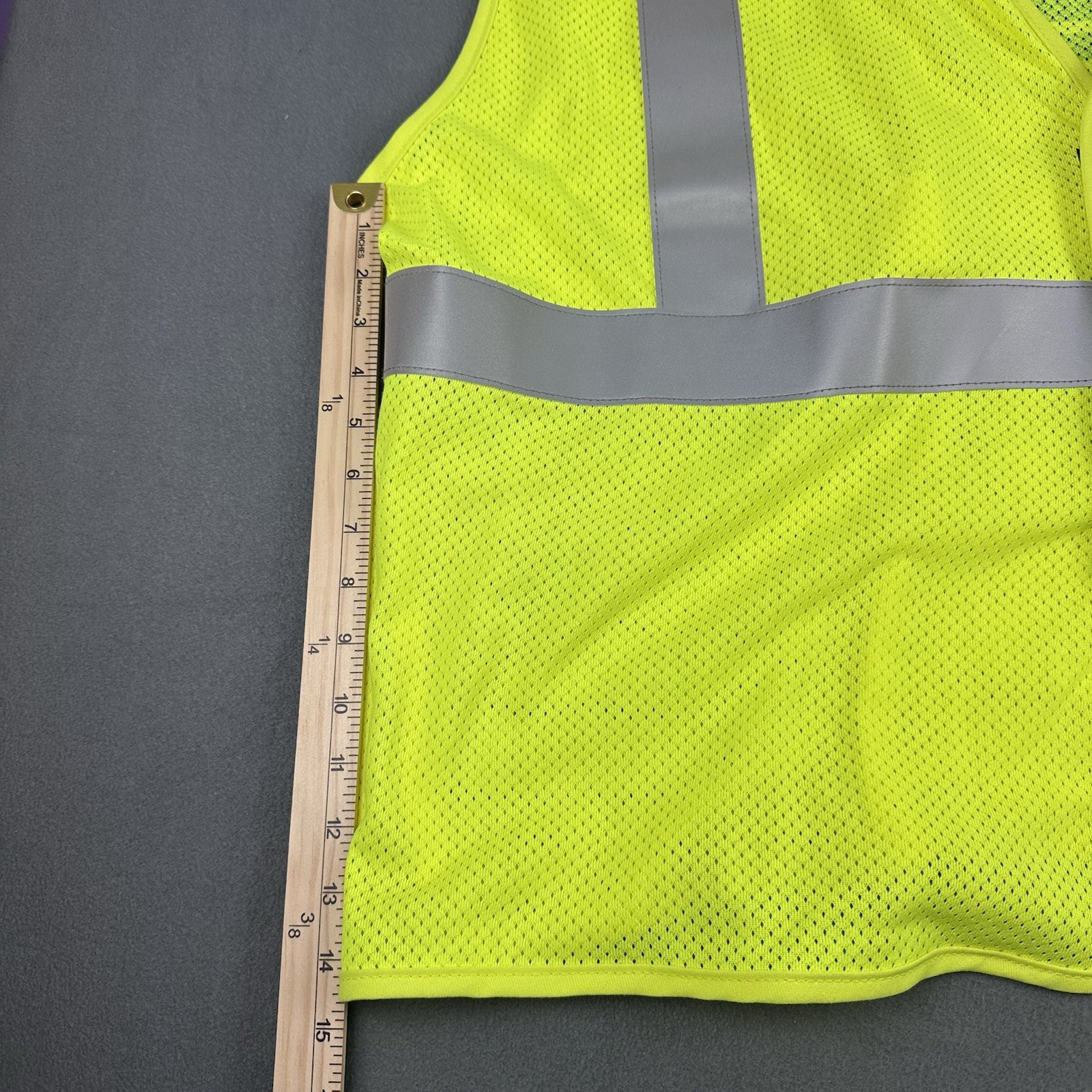Protective Industrial Products High Visibility Work Vest Size: 3XL
