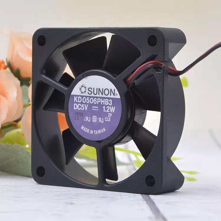 SUNON KD0506PHB3 DC5V 1.2W 6015 6cm 2-Wire Cooling Fan