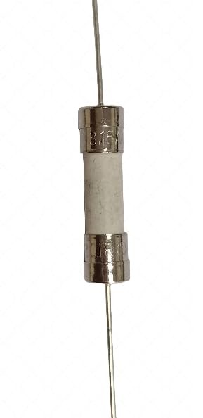 T12A 12A 250V Slow-Blow Fuses – 5x20mm Axial Lead Ceramic Body with Pin 20pcs