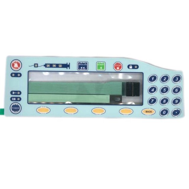 FRONT PANEL OVERLAY WITH KEYPAD FOR MEDFUSION 4000
