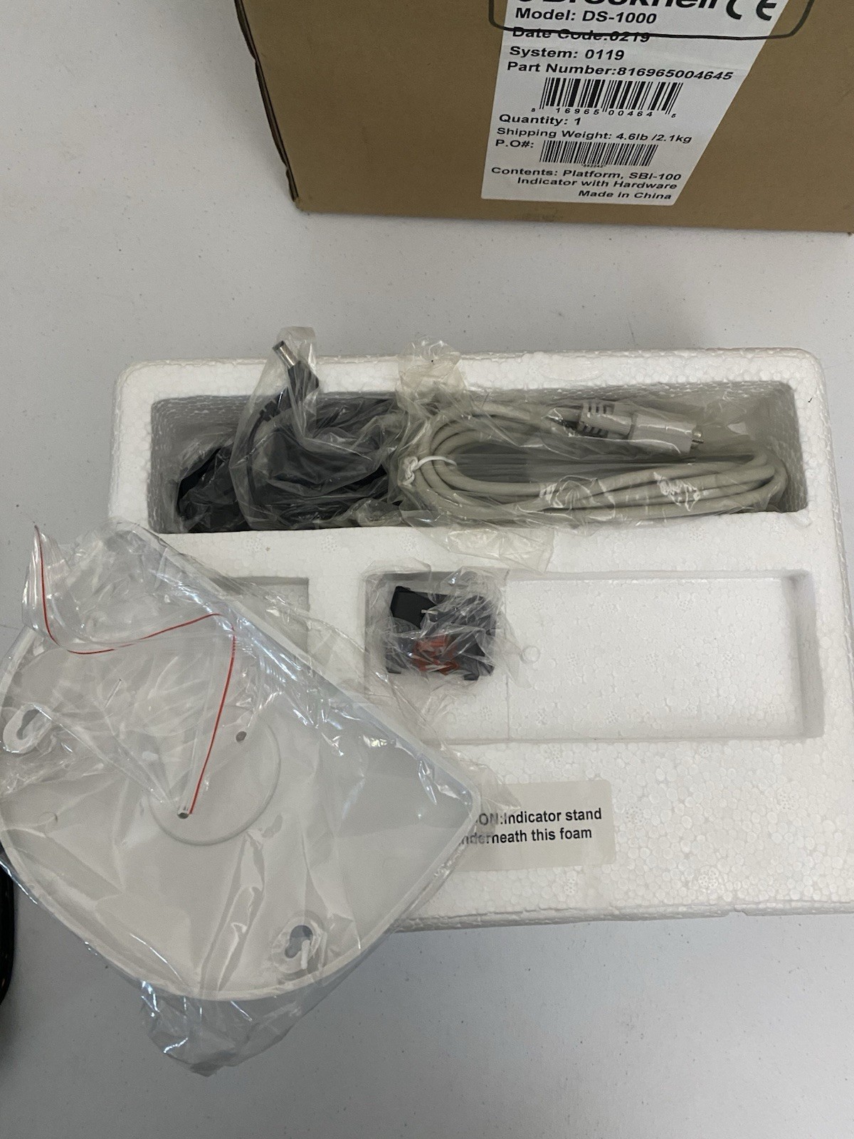 Brecknell SBI-100 Weight Scale Indicator New Open Box