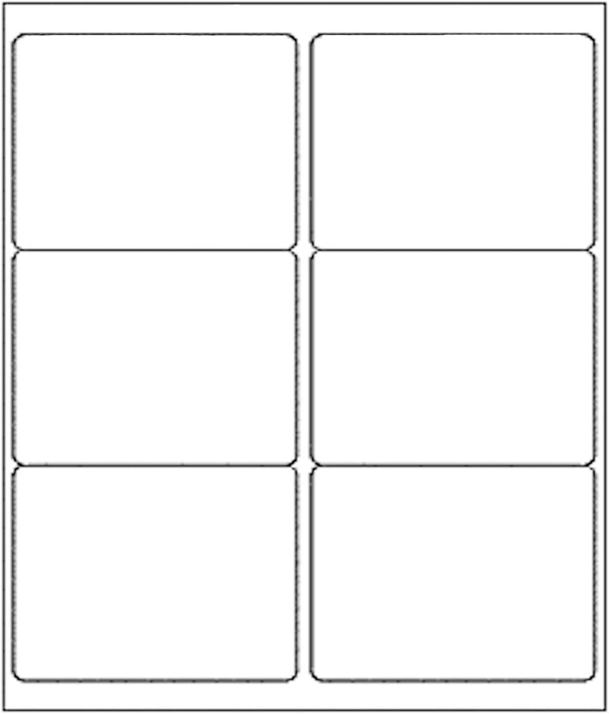 100 Sheets of Self-Adhesive Shipping Labels – 600 Count, 3-1/3″ x 4″